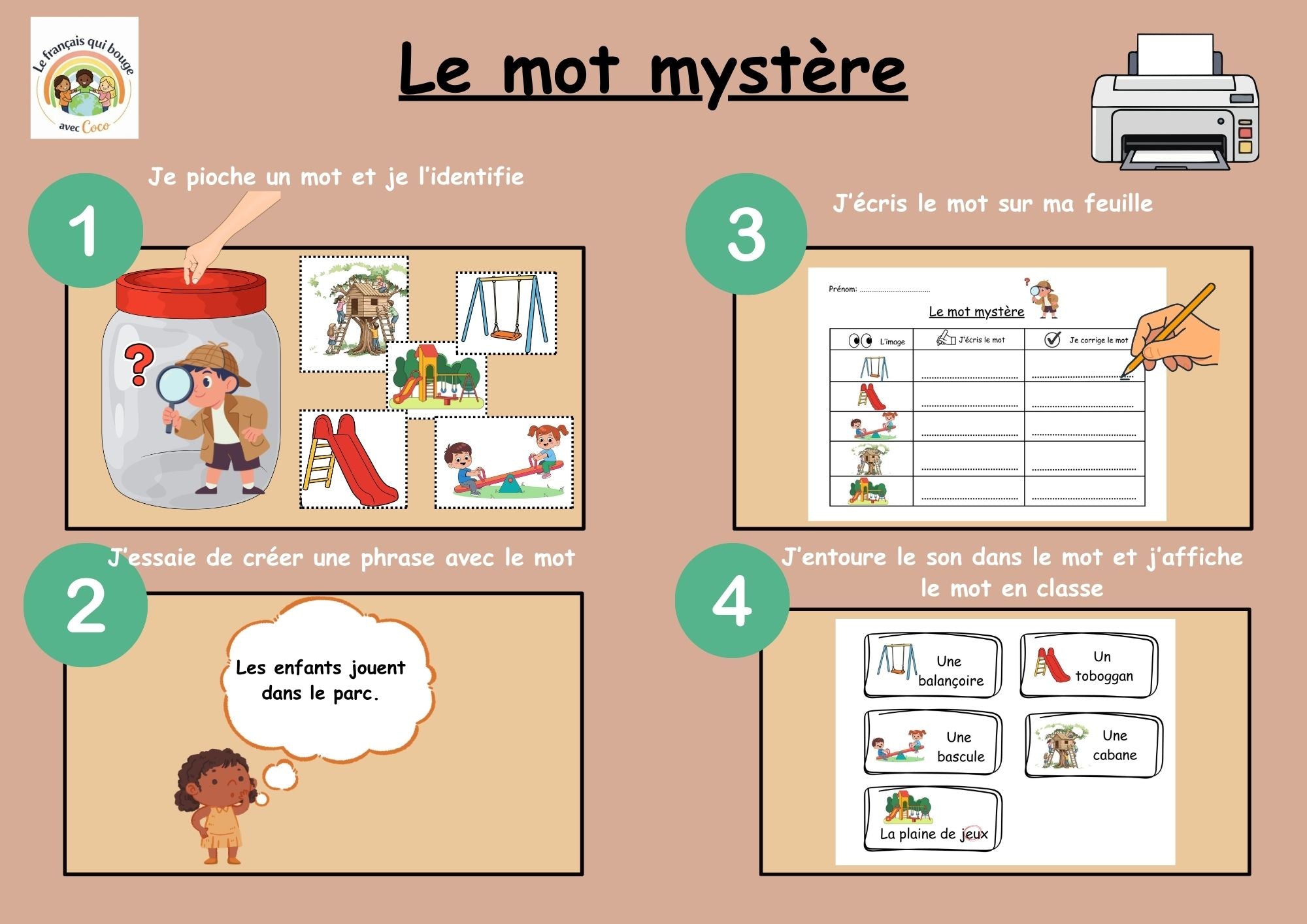 Pack: le mot mystère